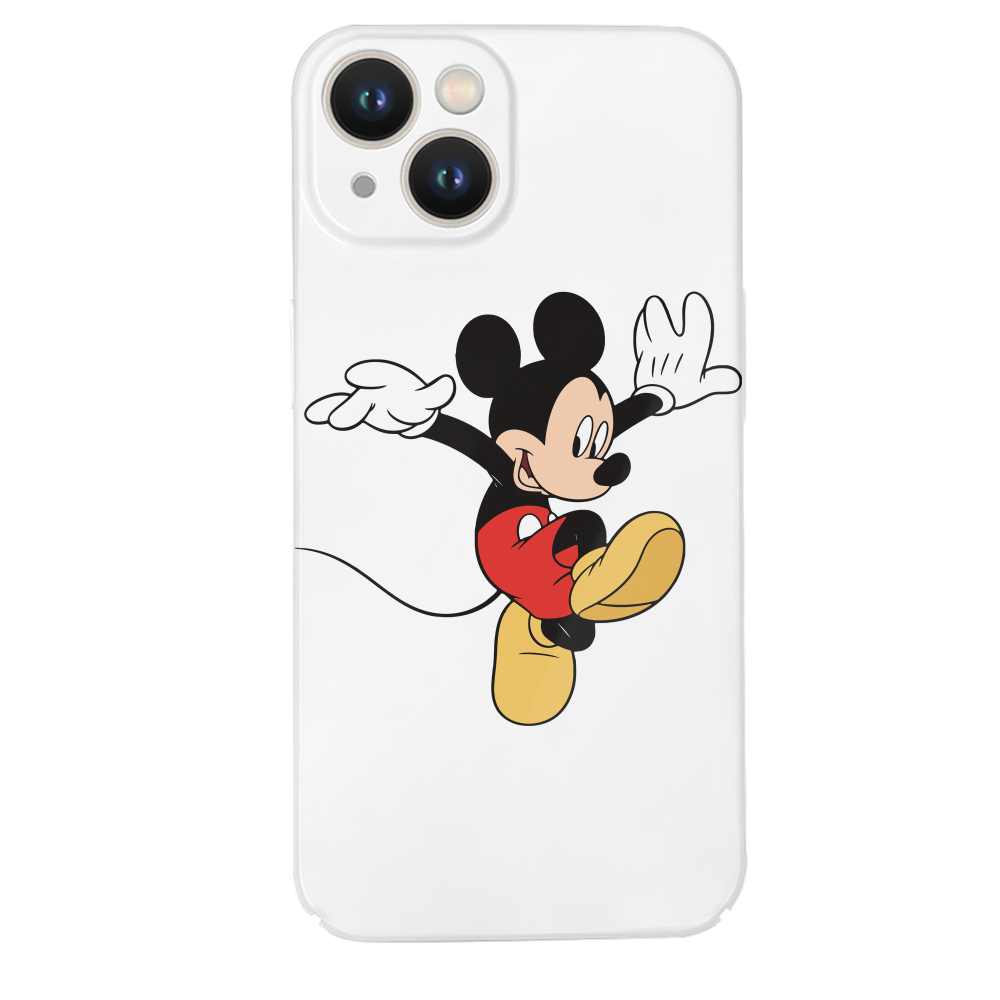 （画像用） ミッキーマウス Mickey Mouse 【iPhone 14シリーズ対応】ハードケース